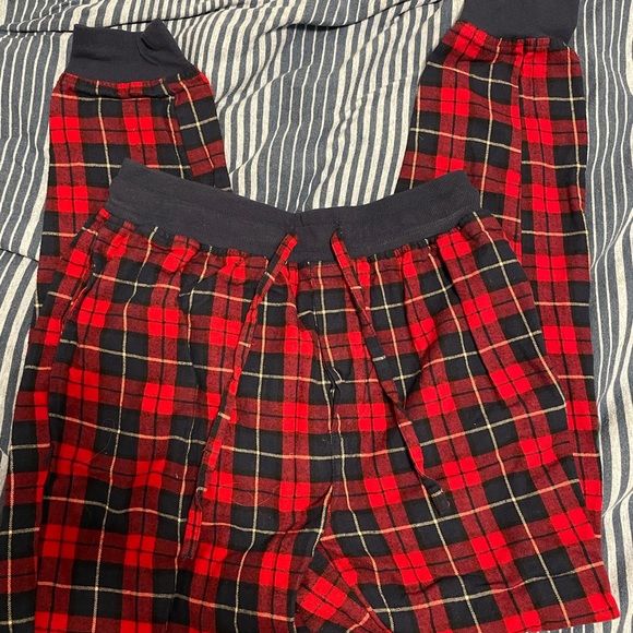 plaid joggers - Picture 3 of 3